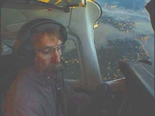 Bernie Roland landing at Guachochi
