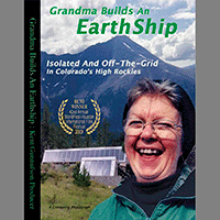 Grandma Buids an Earthship